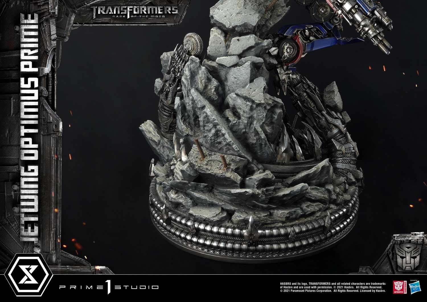 Museum Masterline Transformers: Dark of the Moon (Film) Jetwing Optimus Prime Bonus Version