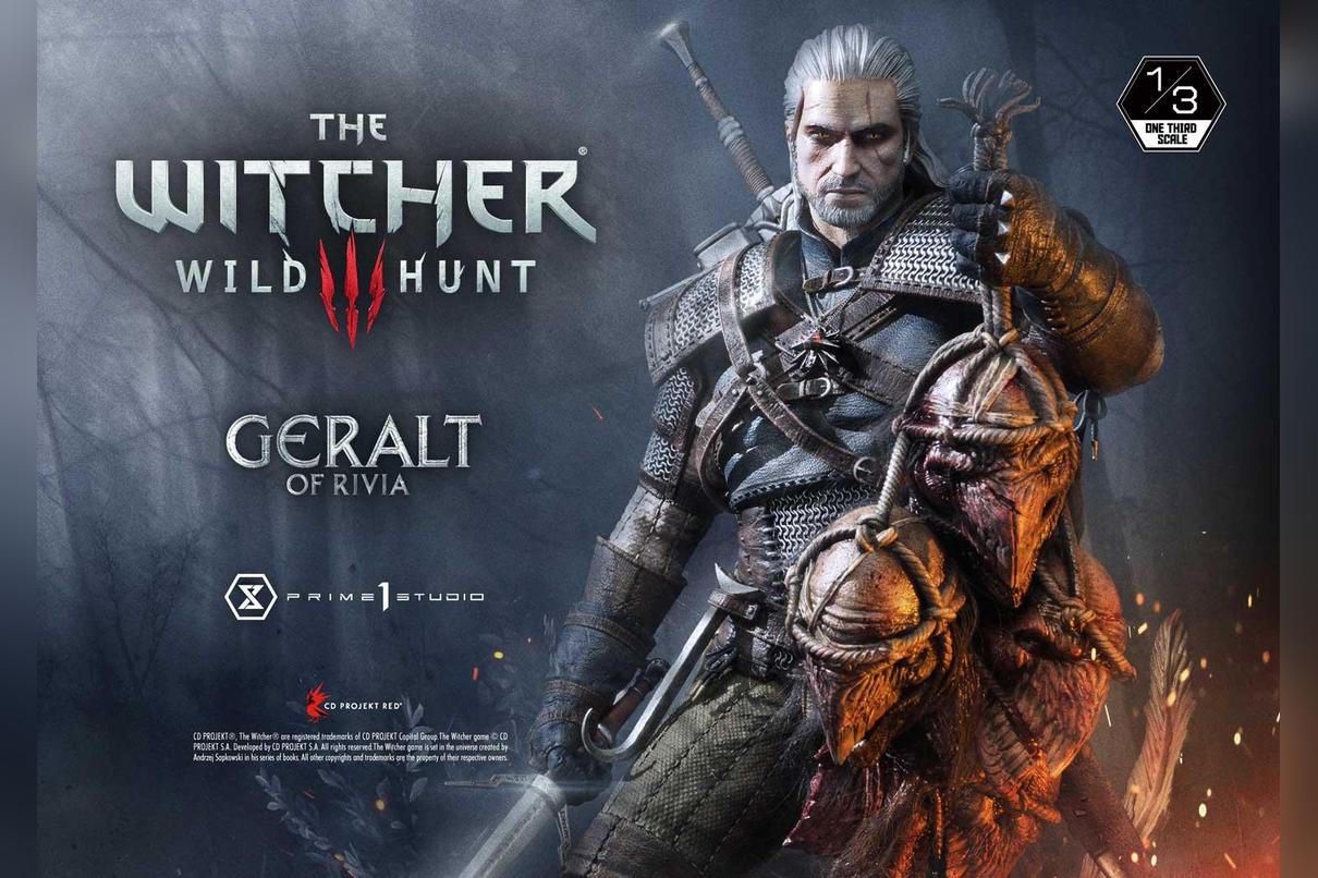 Museum Masterline The Witcher 3: Wild Hunt Geralt of Rivia