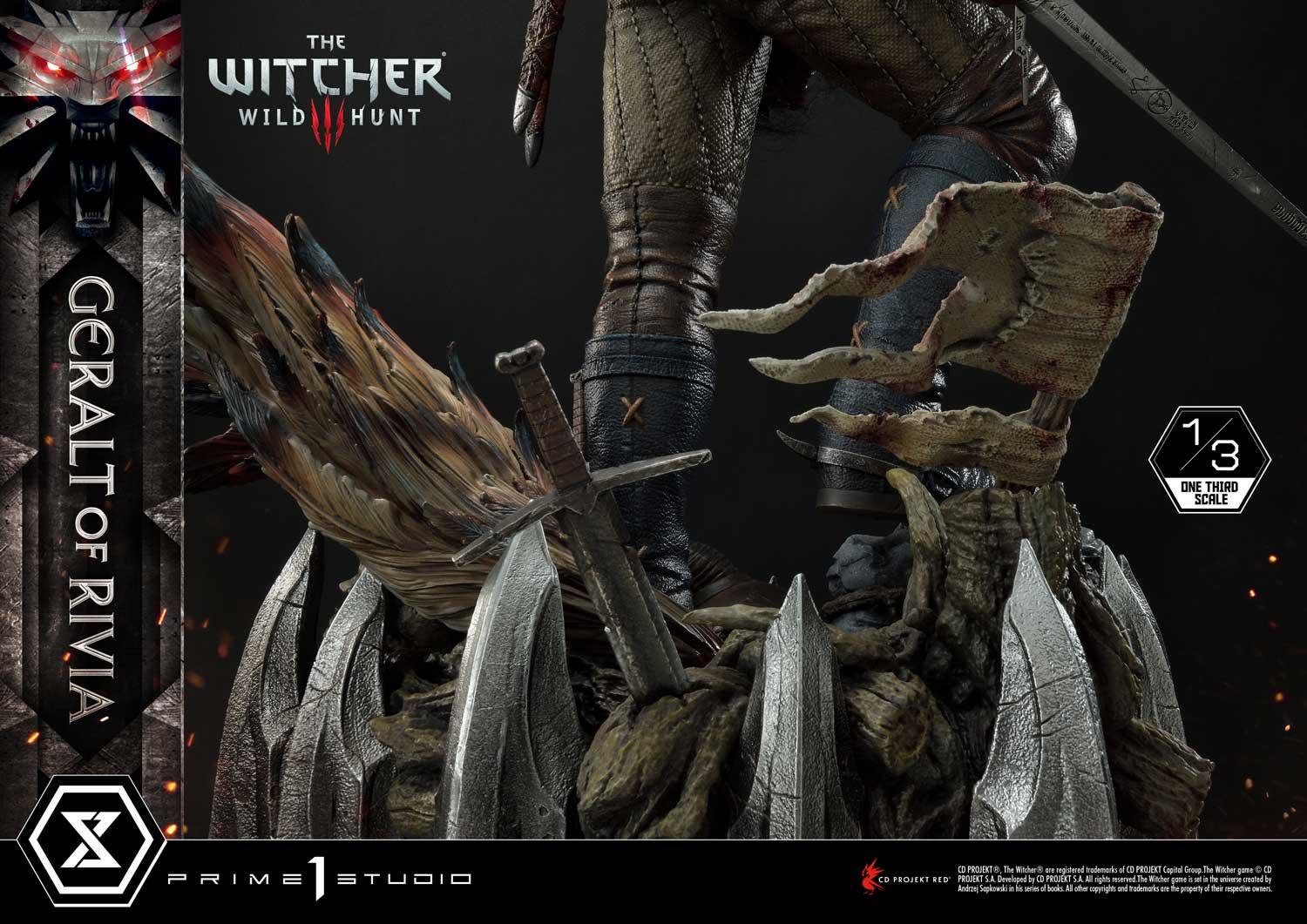 Museum Masterline The Witcher 3: Wild Hunt Geralt of Rivia