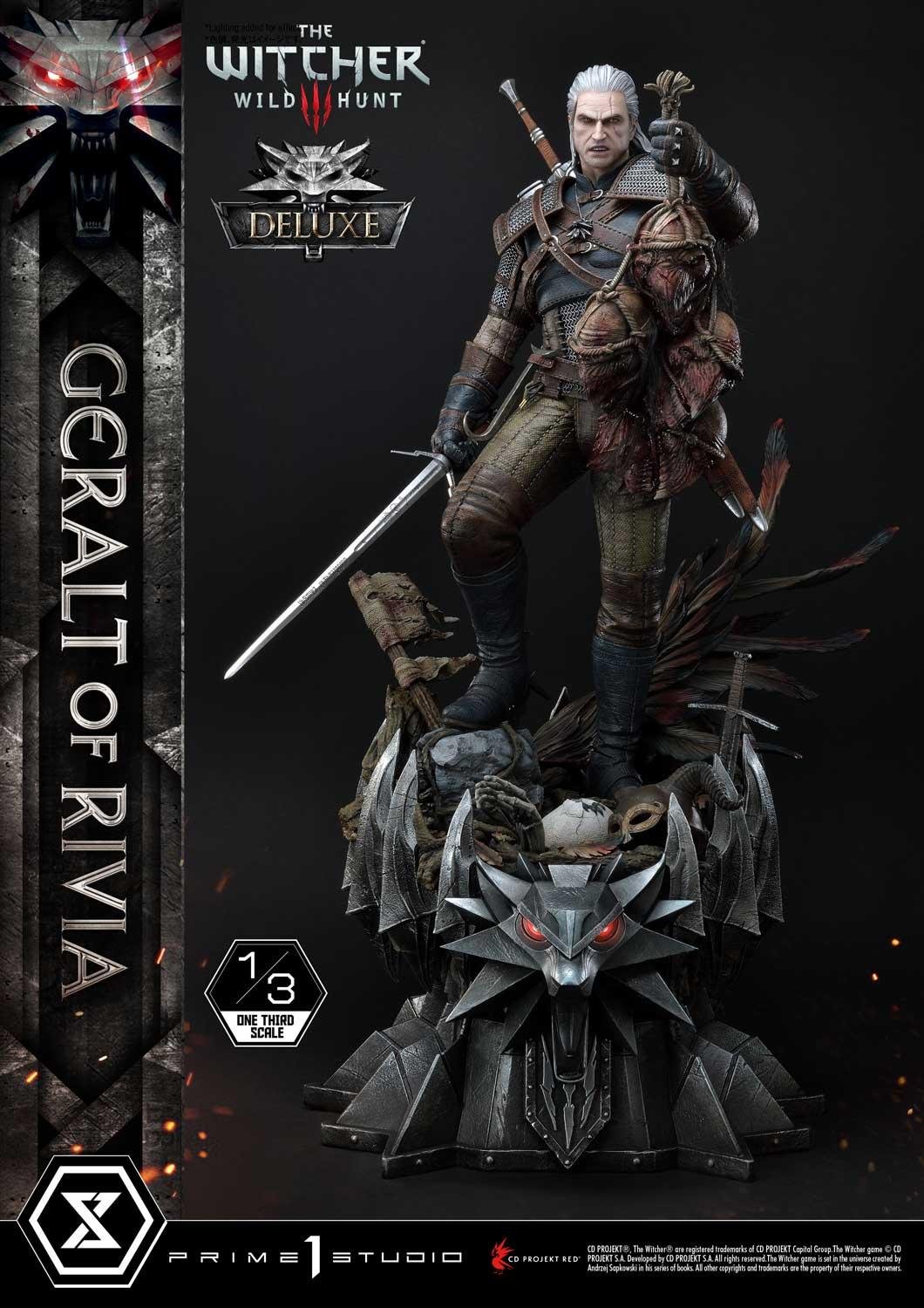 Museum Masterline The Witcher 3: Wild Hunt Geralt of Rivia Deluxe Version