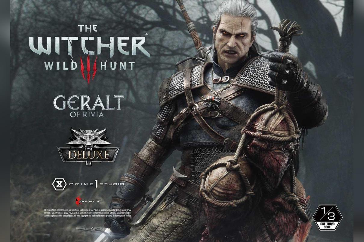 Museum Masterline The Witcher 3: Wild Hunt Geralt of Rivia Deluxe Version
