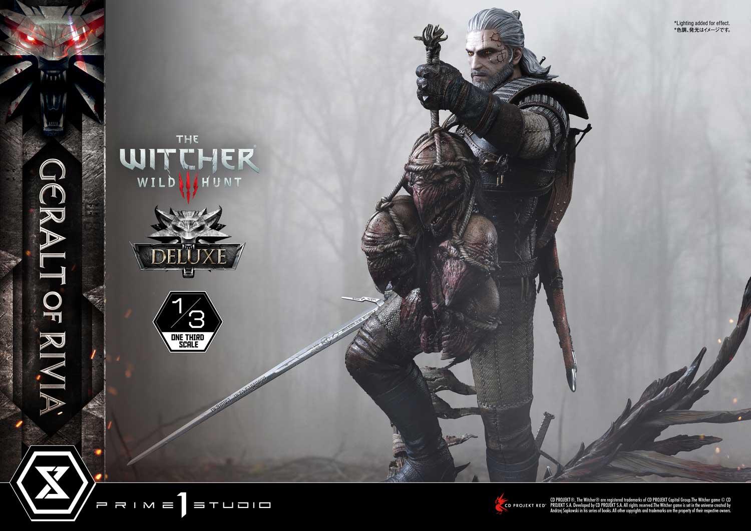 Museum Masterline The Witcher 3: Wild Hunt Geralt of Rivia Deluxe Version