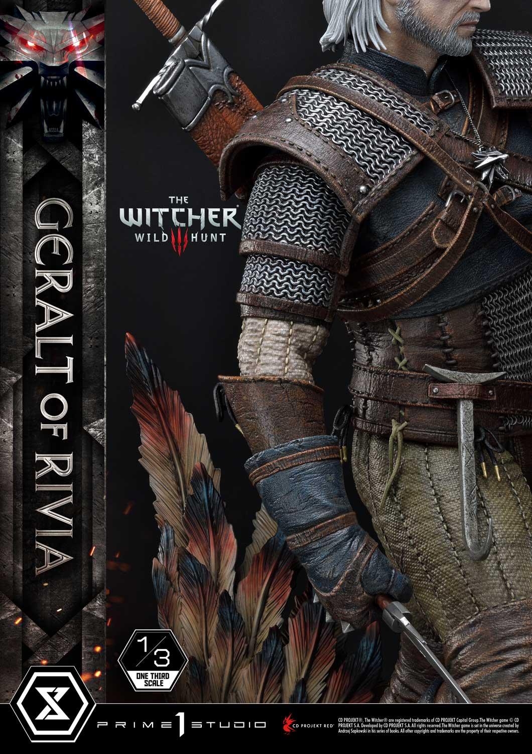 Museum Masterline The Witcher 3: Wild Hunt Geralt of Rivia Deluxe Version
