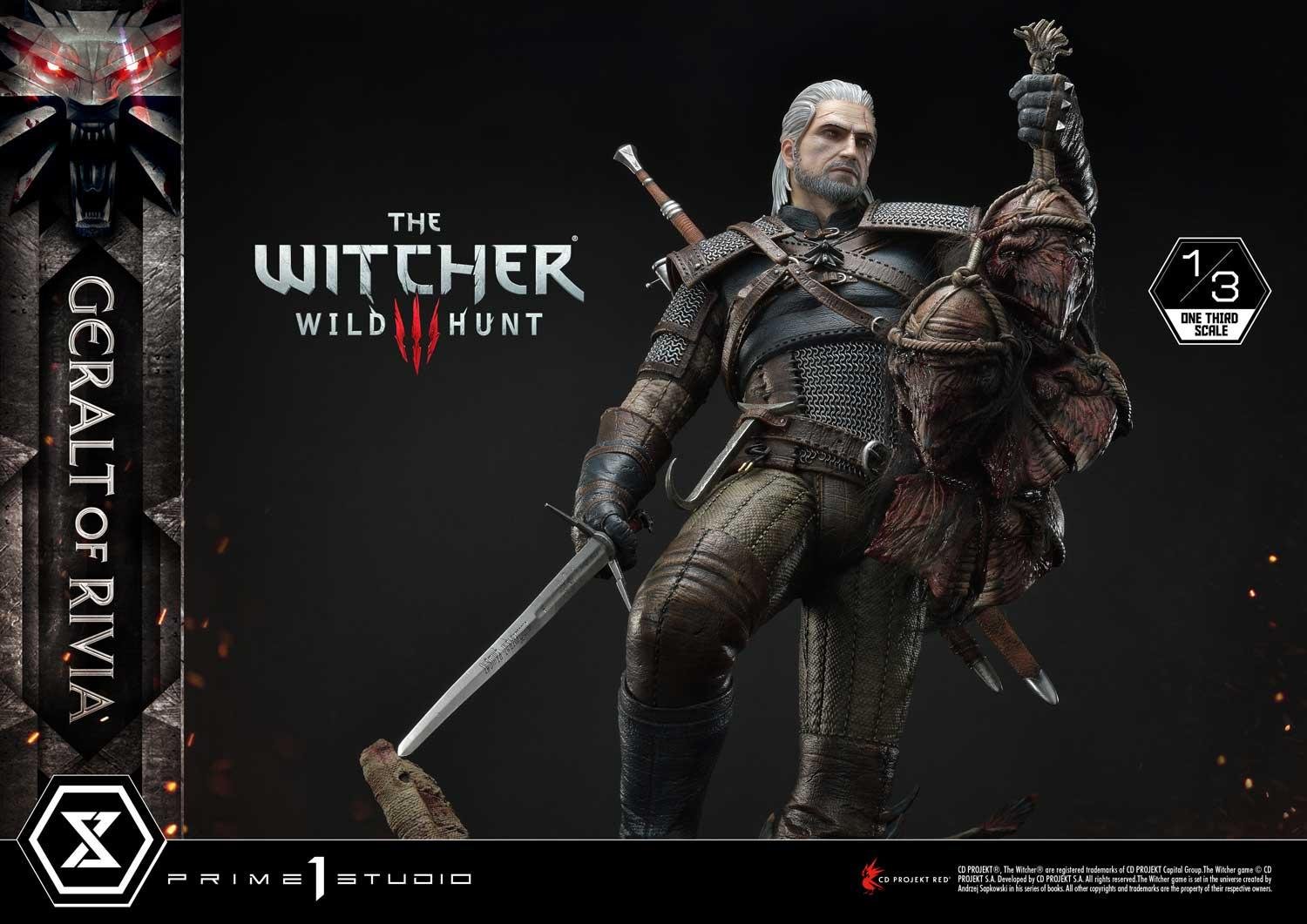Museum Masterline The Witcher 3: Wild Hunt Geralt of Rivia Deluxe Version