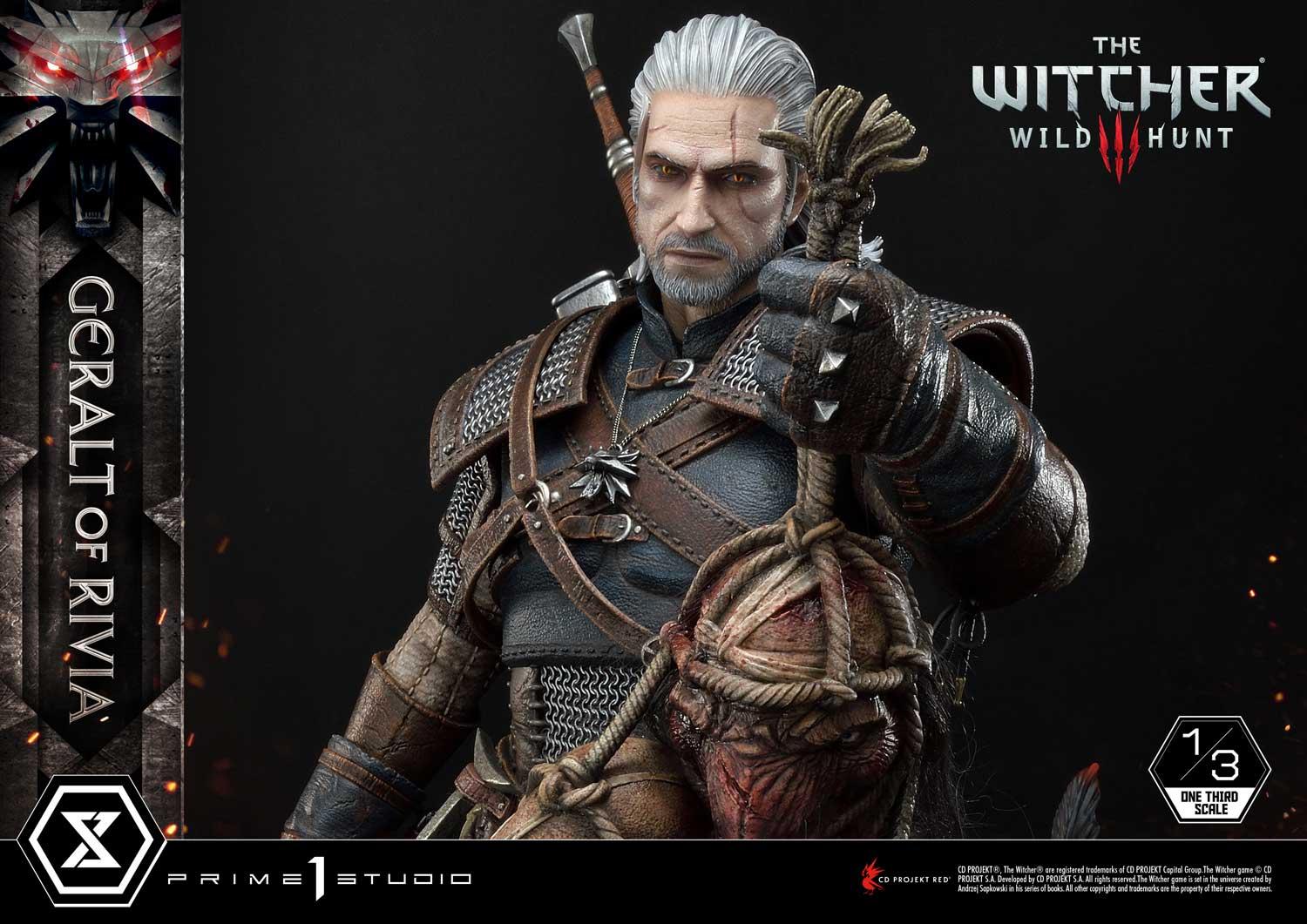 Museum Masterline The Witcher 3: Wild Hunt Geralt of Rivia Deluxe Version