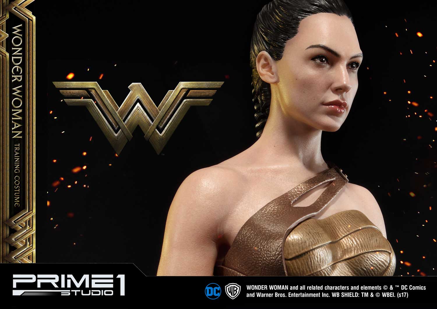 Museum Masterline Wonder Woman (Film) Wonder Woman Training Costume Gold Version