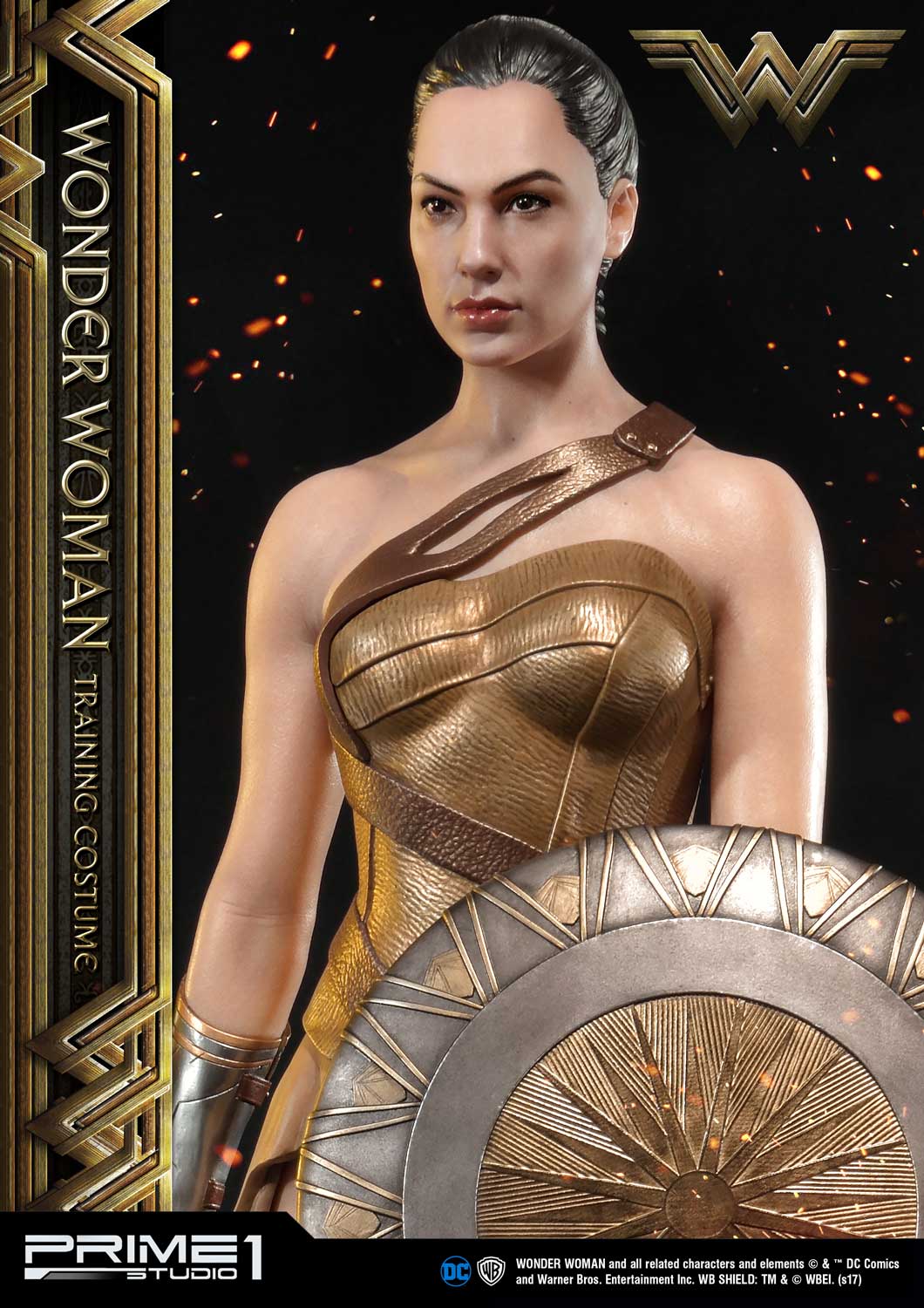 Museum Masterline Wonder Woman (Film) Wonder Woman Training Costume Gold Version