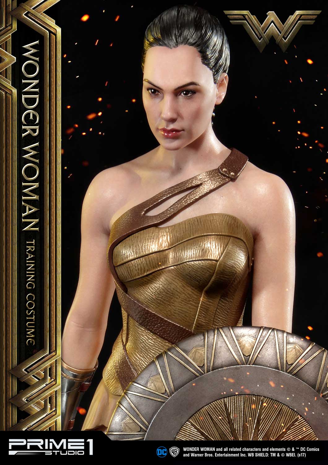 Museum Masterline Wonder Woman (Film) Wonder Woman Training Costume Gold Version