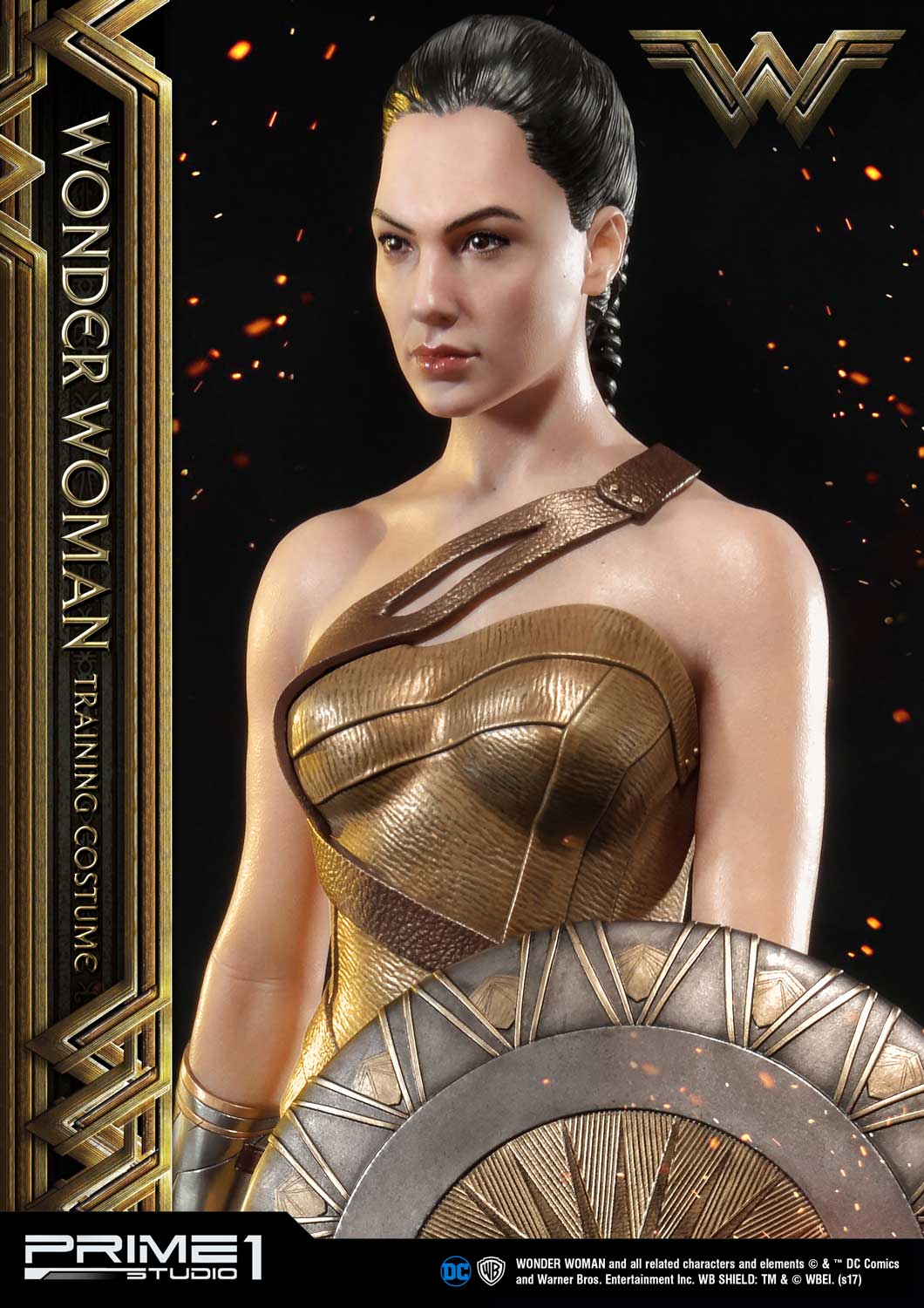 Museum Masterline Wonder Woman (Film) Wonder Woman Training Costume Gold Version