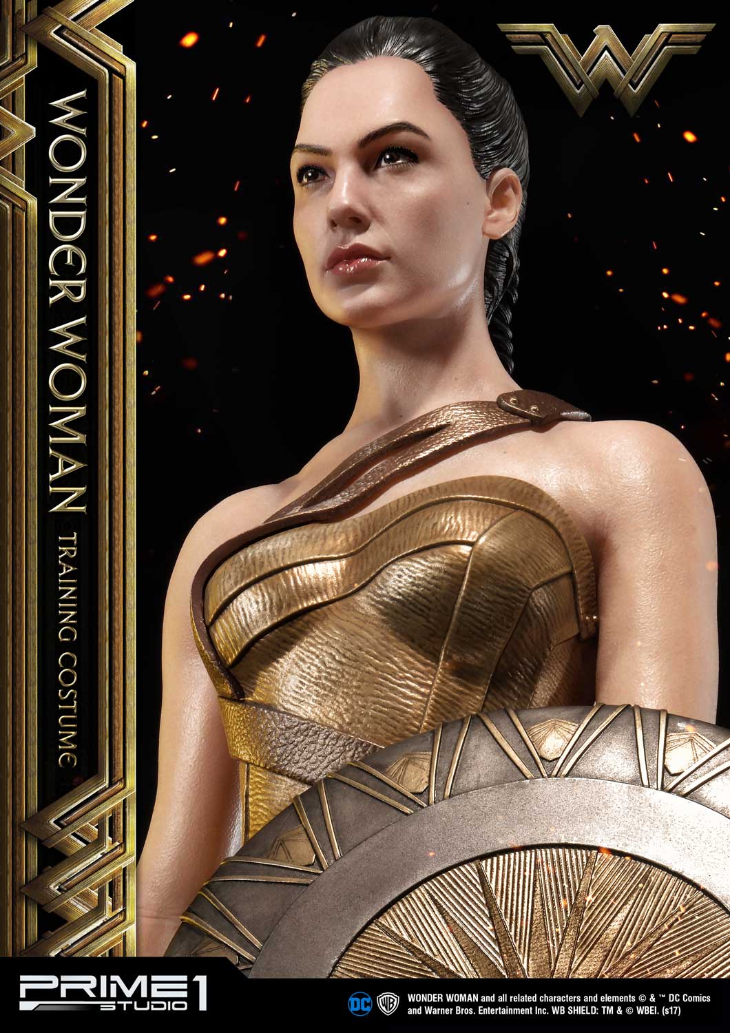 Museum Masterline Wonder Woman (Film) Wonder Woman Training Costume Gold Version
