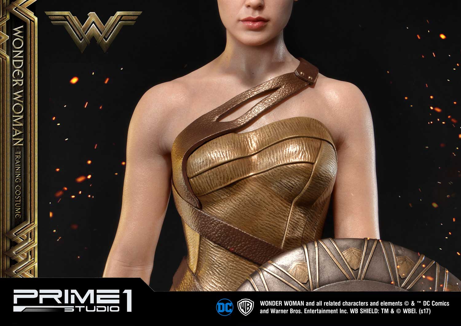 Museum Masterline Wonder Woman (Film) Wonder Woman Training Costume Gold Version