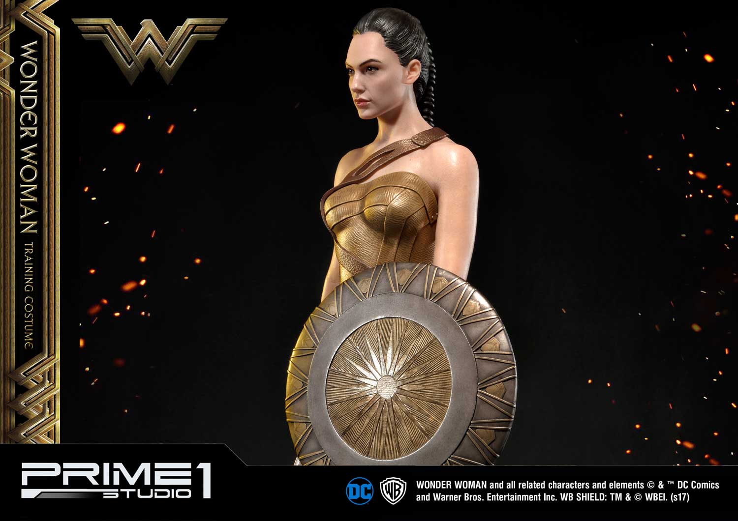 Museum Masterline Wonder Woman (Film) Wonder Woman Training Costume Gold Version