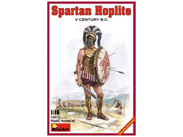 MiniArt Spartan Hoplite. V century B.C. (1/16) | 4820041100271