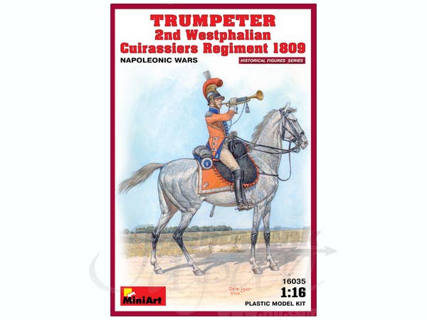 MiniArt Trumpeter. 2nd Westphalian Cuirassiers Regiment 1809 (1/16) | 4820041102855