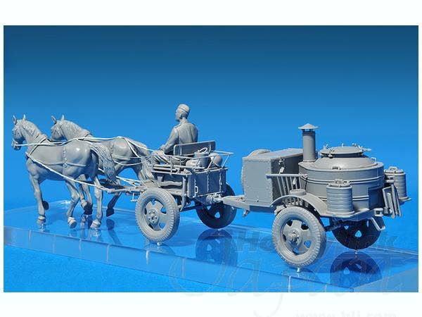 MiniArt 1/35 Horses Drawn Field Kitchen KP-42 | 4820041102053