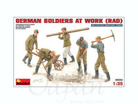 MiniArt 1/35 German Soldiers at Work (RAD) | 4820041101445