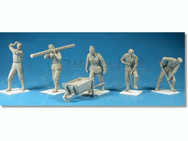 MiniArt 1/35 German Soldiers at Work (RAD) | 4820041101445