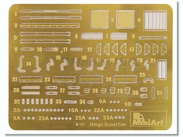 MiniArt Daimler Dingo Mk 3 w/crew (1/35) | 4820041101261