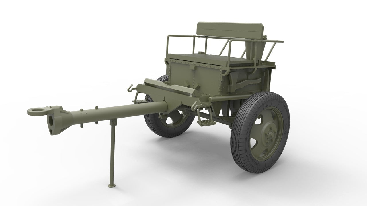 MiniArt 1/35 USV-BR 76-mm Gun Mod.1941 w/Limber & Crew | 4820041102886