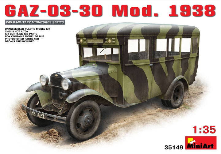 MiniArt GAZ-03-30 Mod.1938 (1/35) | 4820183310095