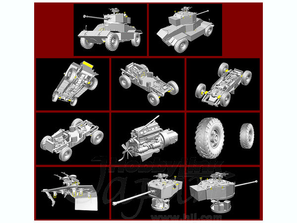 MiniArt AEC Mk 3 Armoured Car (1/35) | 4820041102954