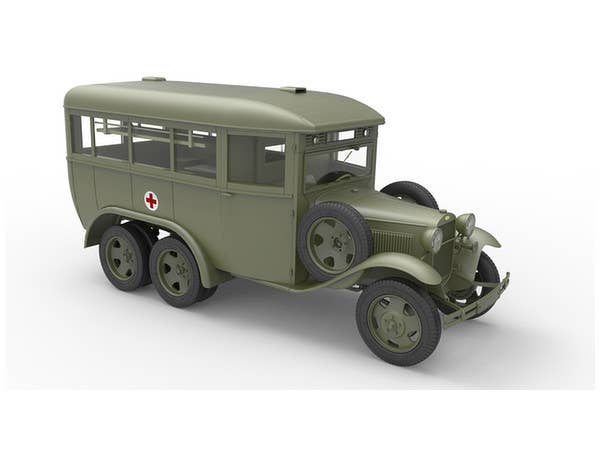 MiniArt GAZ-05-194 Ambulance (1/35) | 4820183310132