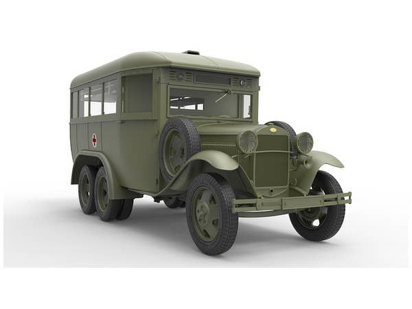 MiniArt GAZ-05-194 Ambulance (1/35) | 4820183310132