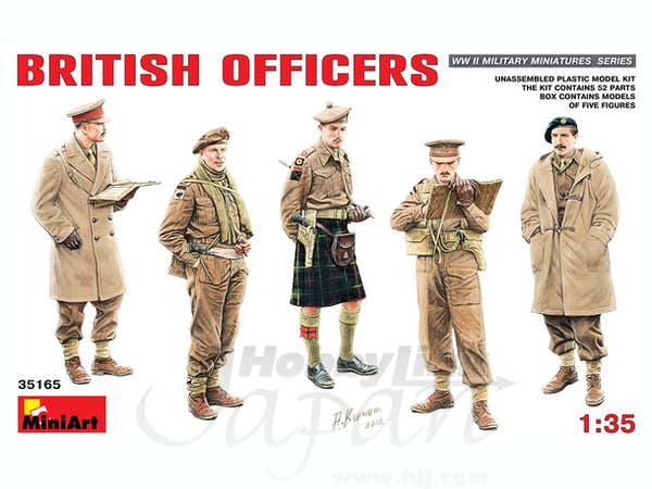 MiniArt 1/35 British Officers | 4820041103050