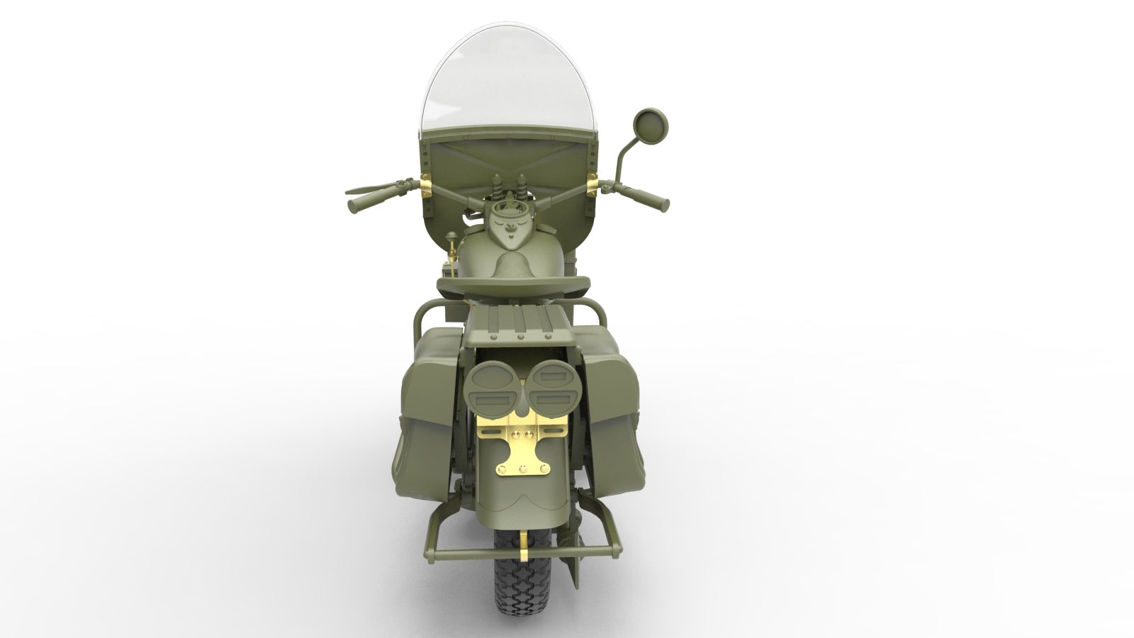 MiniArt 1/35 U.S.Millitary Policeman with Motorcycle | 4820183310149