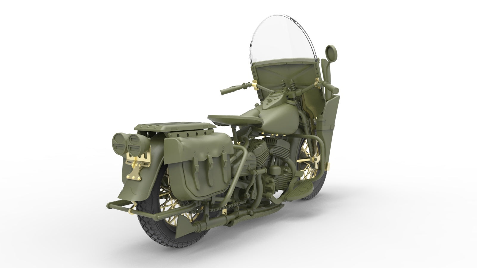 MiniArt 1/35 U.S.Millitary Policeman with Motorcycle | 4820183310149