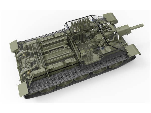 MiniArt SU-122 (Initial Production) w/Full Interior (1/35) | 4820183310309