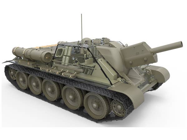 MiniArt SU-122 (Initial Production) w/Full Interior (1/35) | 4820183310309