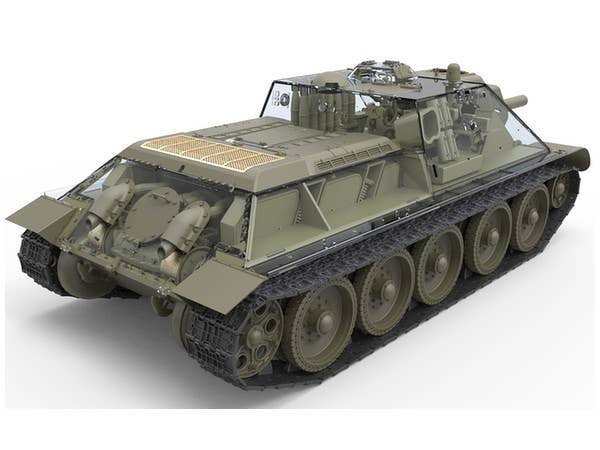 MiniArt SU-122 (Initial Production) w/Full Interior (1/35) | 4820183310309