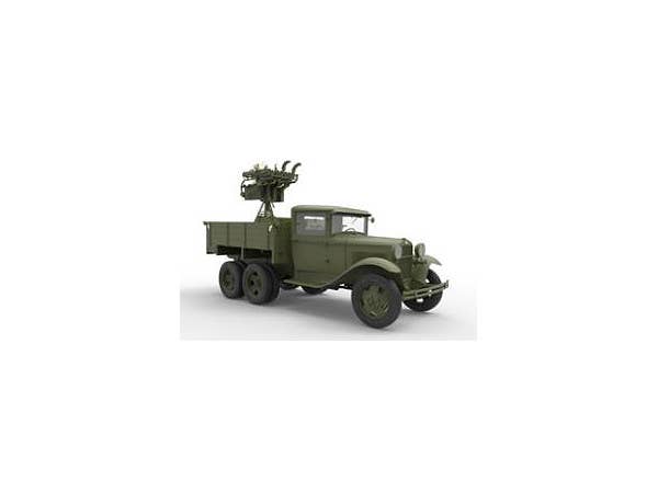 MiniArt GAZ-AAA w/Quad M-4 Maxim (1/35) | 4820183310057