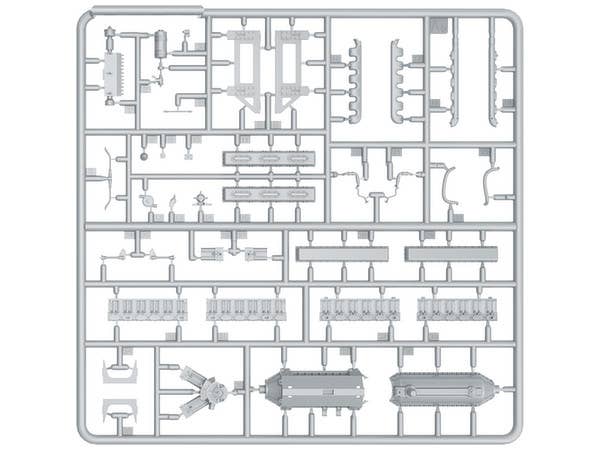 Miniart [35205] 1/35 T-34 Engine(V-2-34) & Transmission Set | 4820183310507