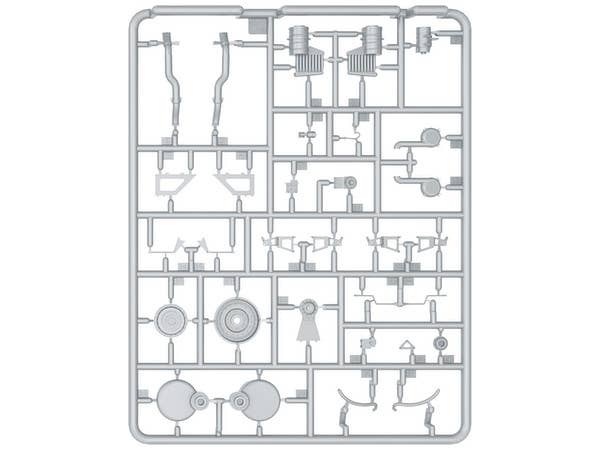 Miniart [35205] 1/35 T-34 Engine(V-2-34) & Transmission Set | 4820183310507