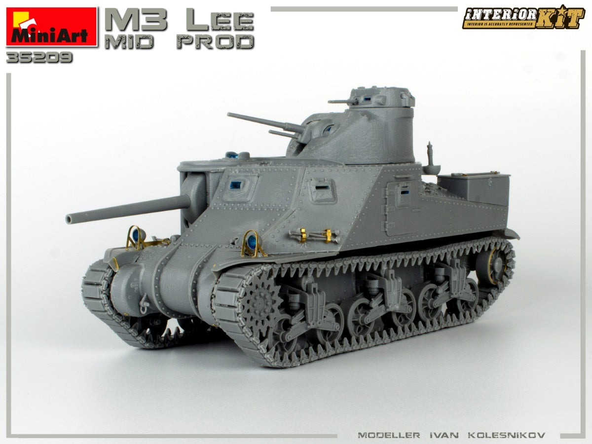 MiniArt 1/35 1/35 M3 Lee Mid Prod. Interior Kit | 4820183313607
