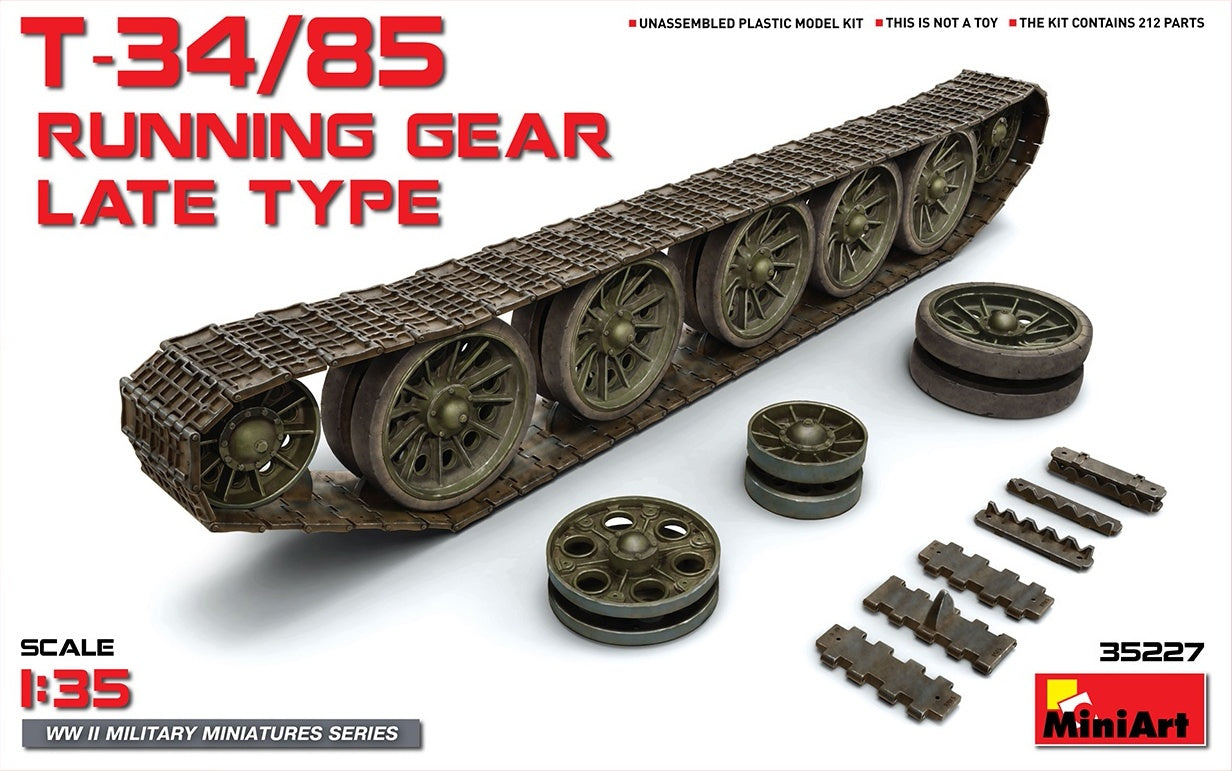MiniArt 1/35 T-34/85 Running Gear. Late Type | 4820183310736