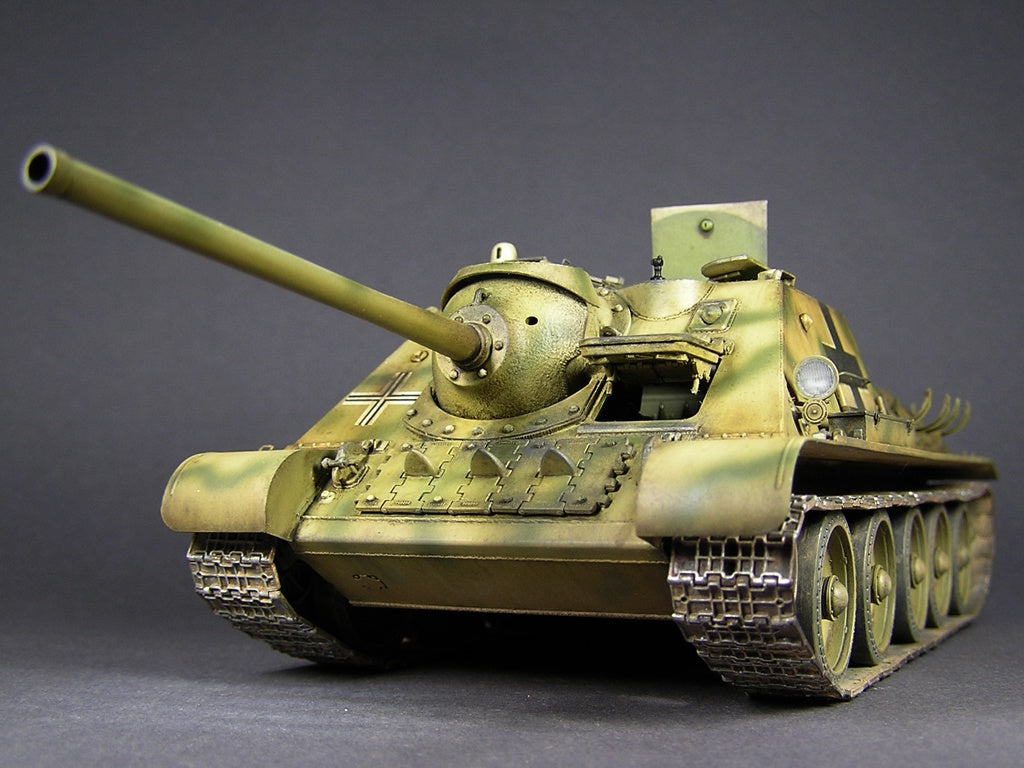 Miniart [35229] 1/35 Jagdpanzer SU-85 ( r ) w/Crew | 4820183310781