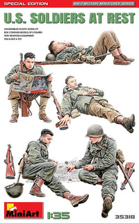 MiniArt 1/35 US Soldiers at Rest Special Edition | 4820183313621
