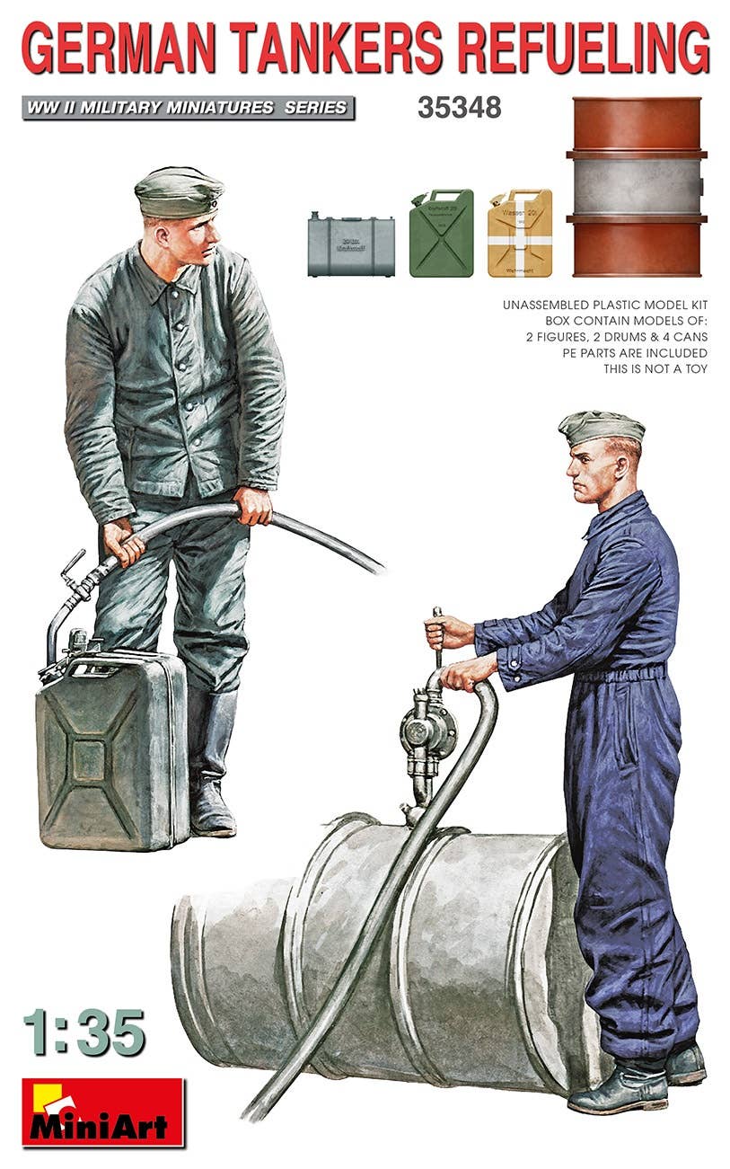 MiniArt 1/35 German Tankers Refueling | 4820183313614