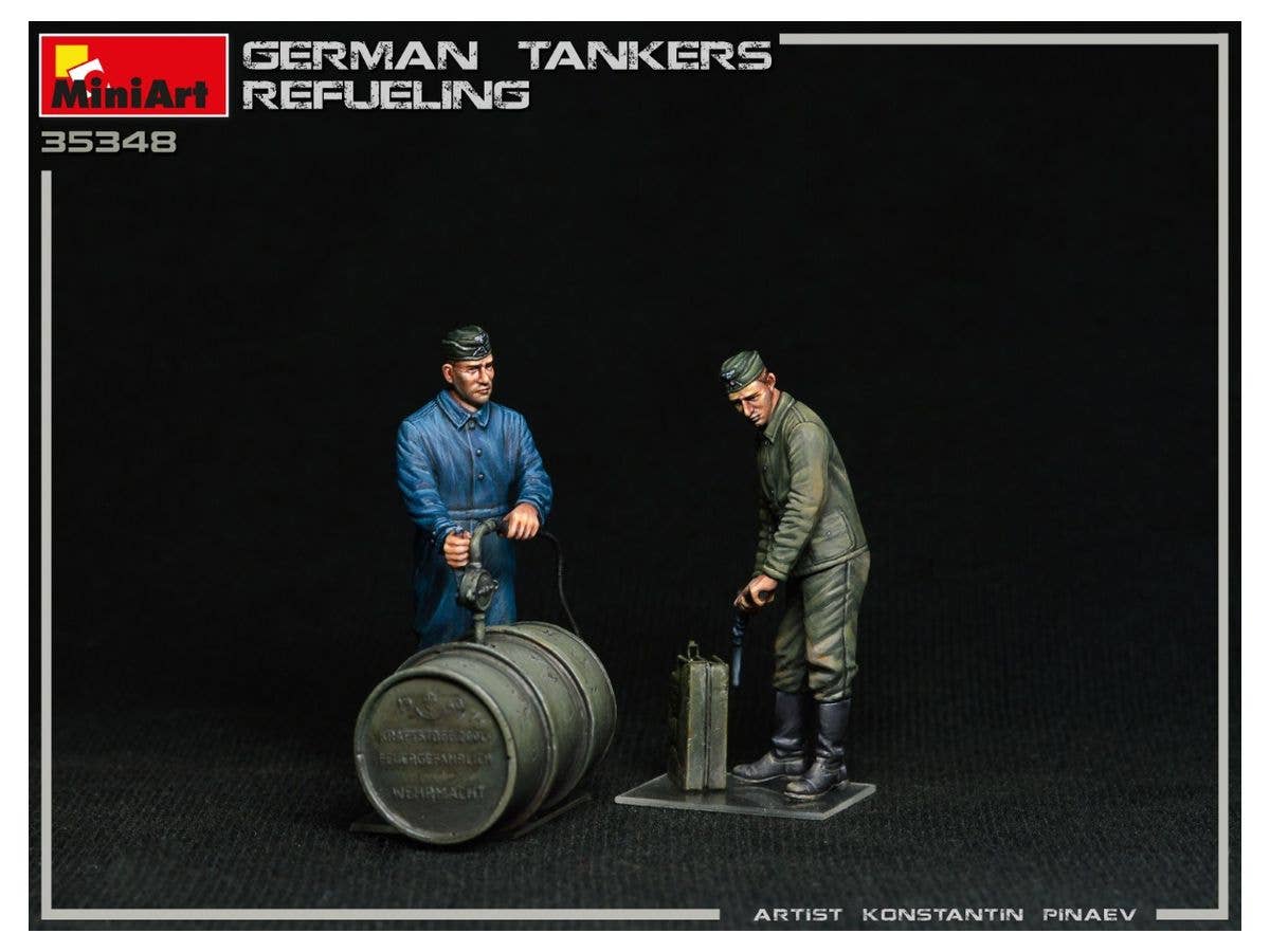 MiniArt 1/35 German Tankers Refueling | 4820183313614