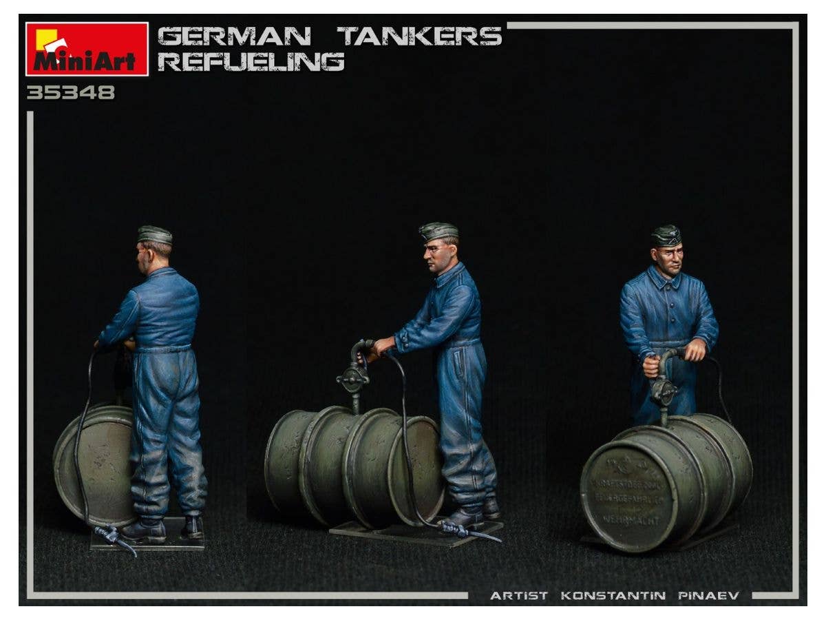 MiniArt 1/35 German Tankers Refueling | 4820183313614