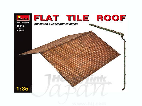 MiniArt 1/35 Flat Tile Roof | 4820041100844