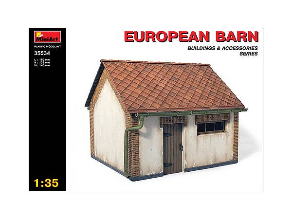 MiniArt 1/35 European Barn | 4820041101391