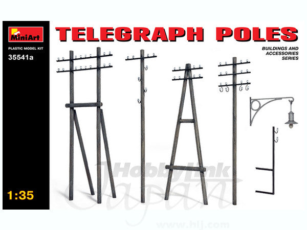 MiniArt 1/35 Telegraph Poles | 4820041101650