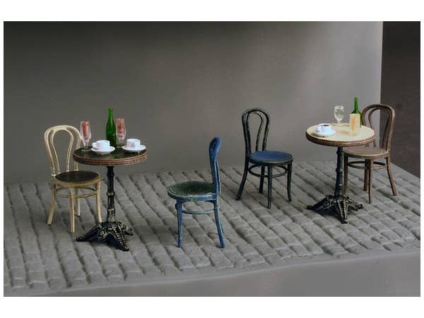 MiniArt 1/35 Cafe Furniture & Crockery | 4820183310644