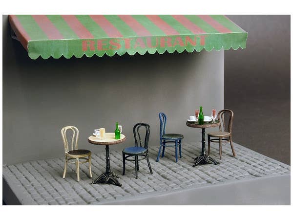 MiniArt 1/35 Cafe Furniture & Crockery | 4820183310644