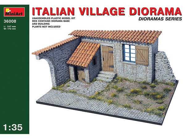 MiniArt Italian Village Diorama (1/35) | 4820041102152