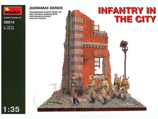 MiniArt 1/35 Infantry in the City | 4820041101124